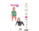 Schnittmuster burda kids - Babyausstattung 9246